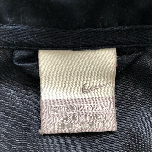 Vintage Y2K Nike Navy And White Women’s Warm-up Jacket Size XL 16/18 - Picture 6 of 6